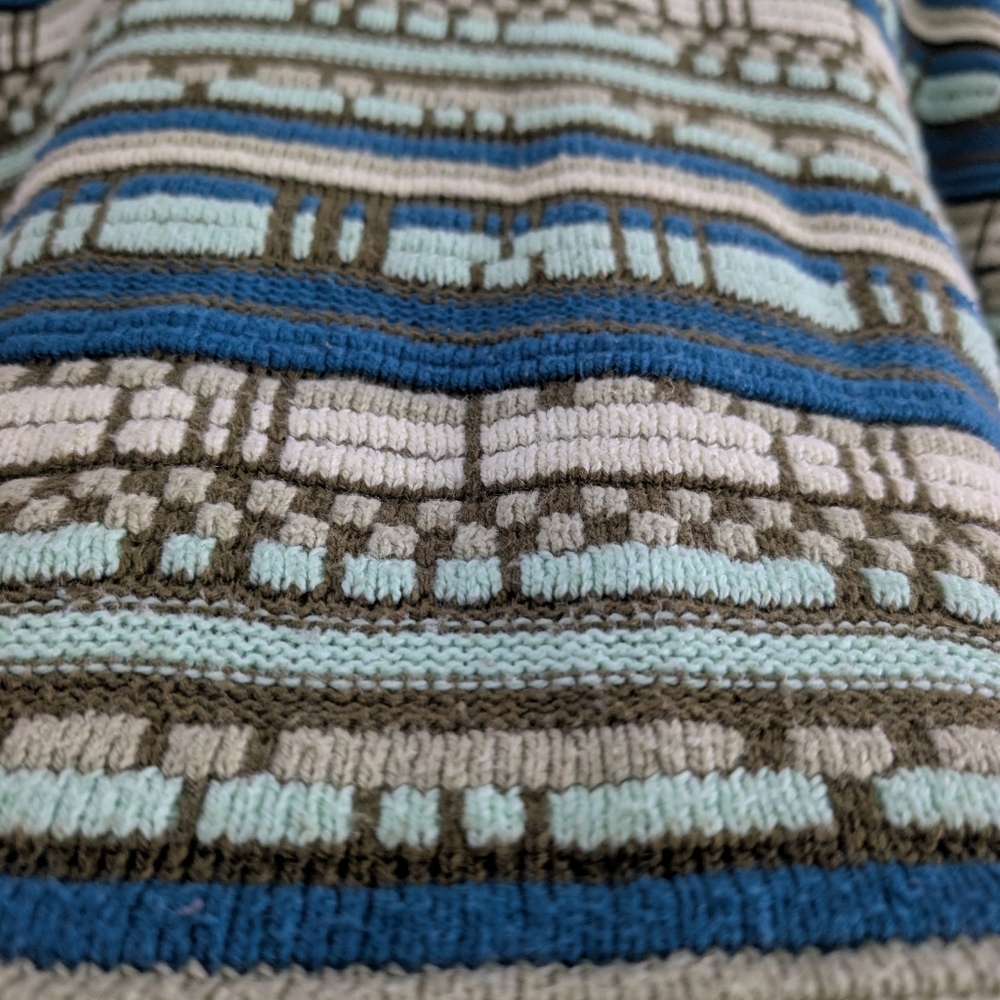 Wild Fable Green Chunky Knit Cosby Grandpa Sweater - Picture 3 of 4